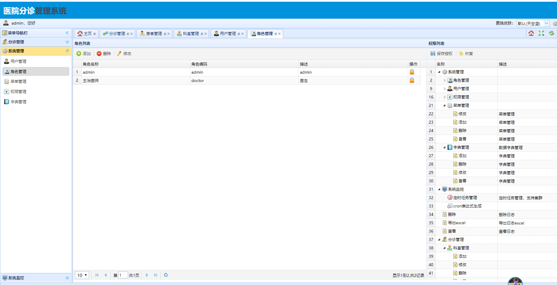 java简单的医院分诊管理系统源代码 jsp系统项目设计源码