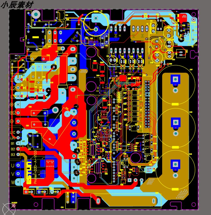 埃斯顿量产伺服控制器源码资料AD原理图+PCB DSP电机全套