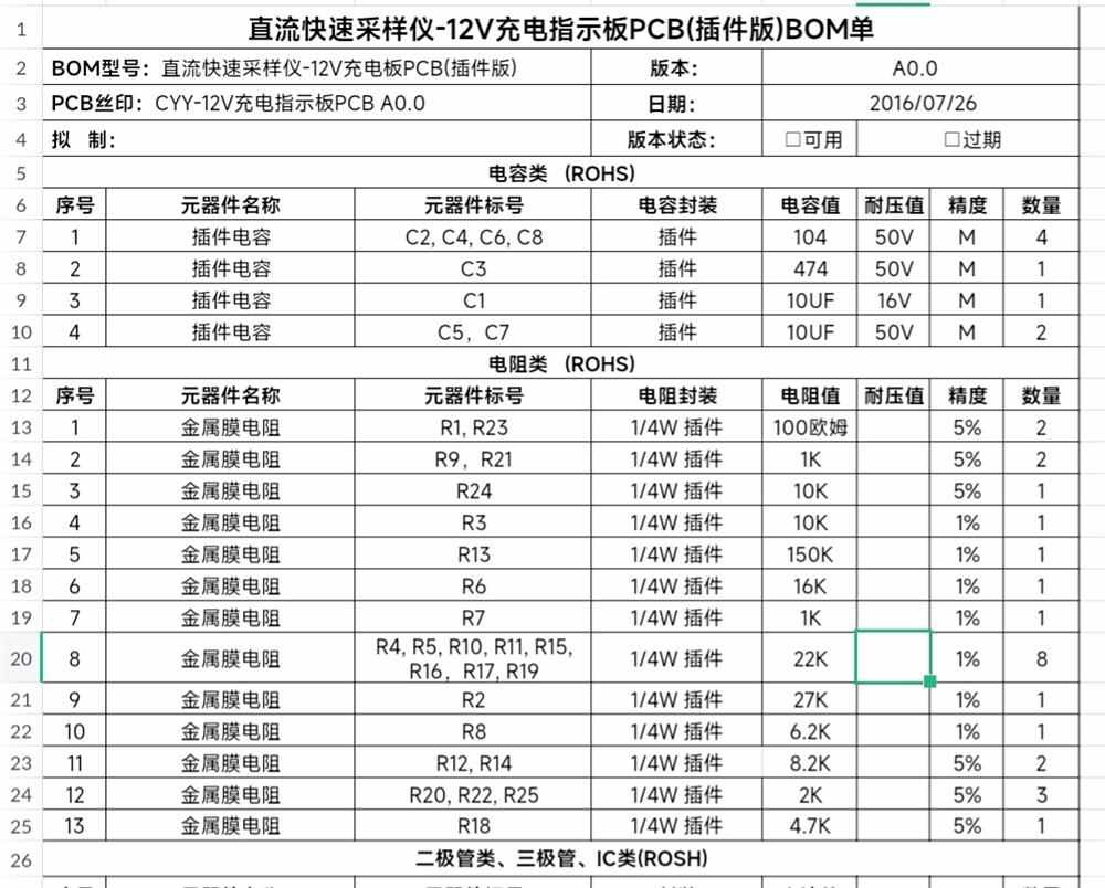 直流电压电流采样仪全套完整资料实例项目原理图代码源码方案量产
