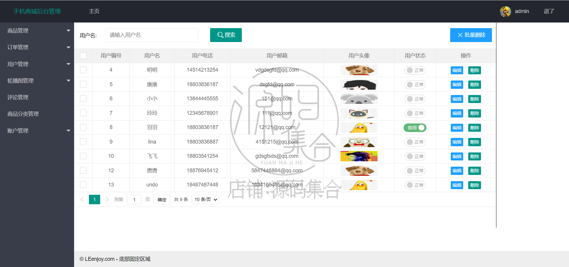 SSM项目在线手机购物商城管理系统Jsp源码JavaWeb开发报告文档