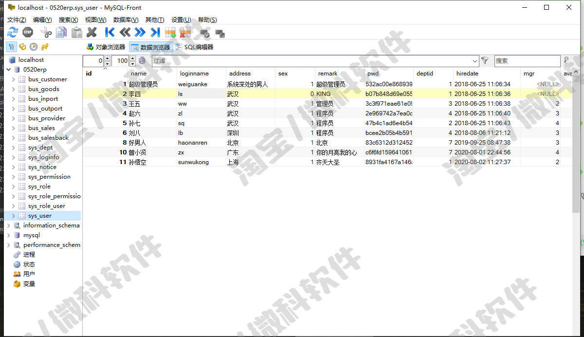 springboot仓库管理系统java客户供应商商品退货库存jsp源码mysql