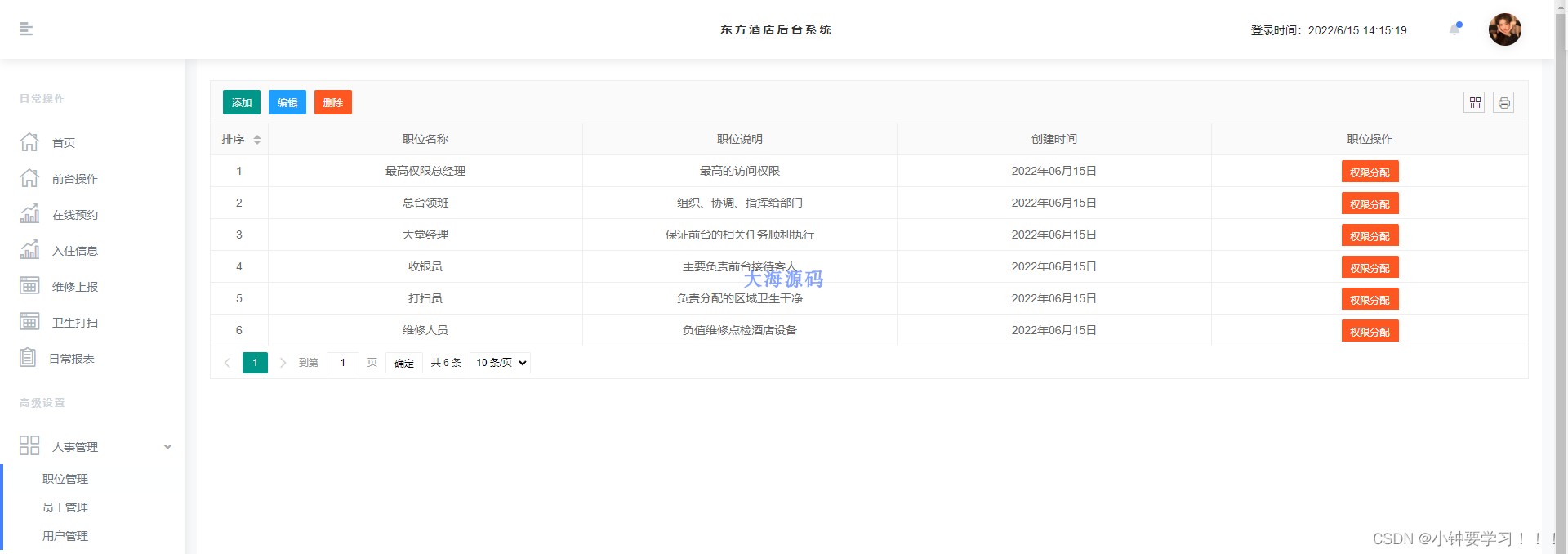 ASP.NET MVC C#实现酒店管理系统源码|酒店管理源码|客房源码