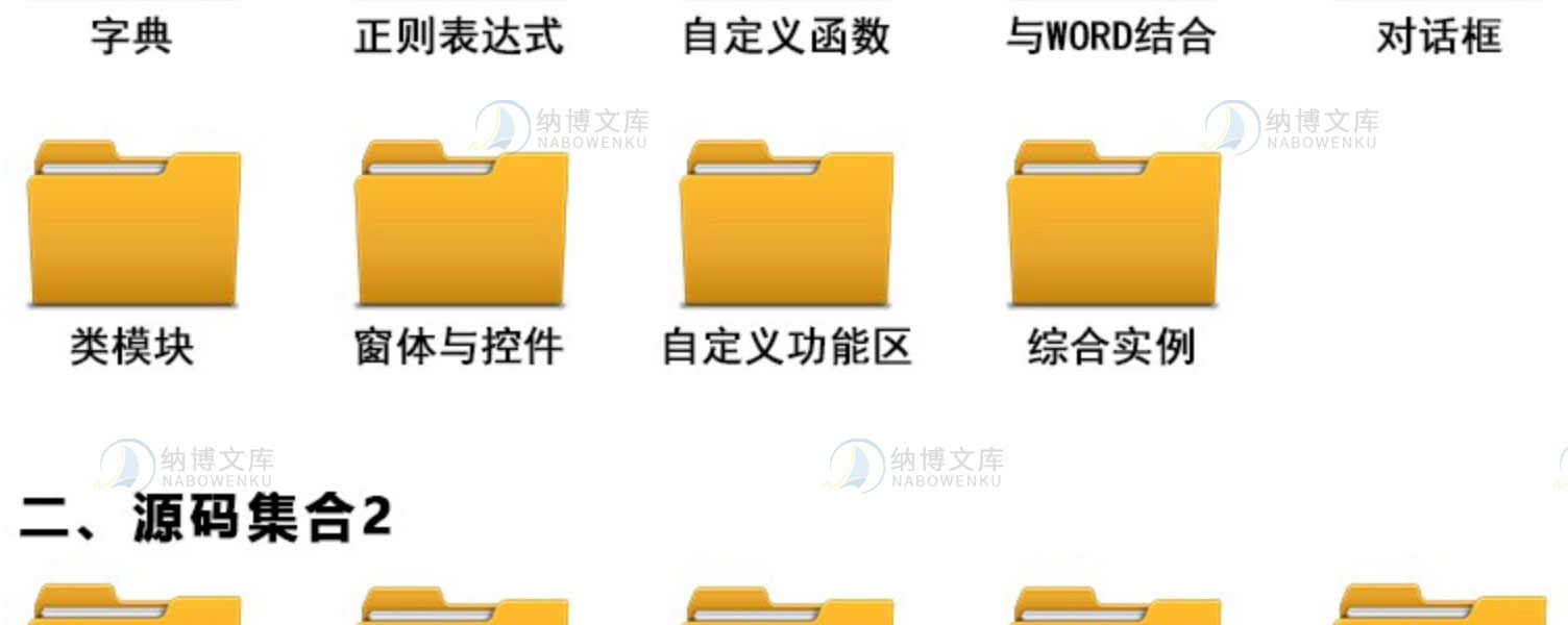 VBA基础知识代码库源代码自定义EXCEL函数实例工作表自动化宏设置