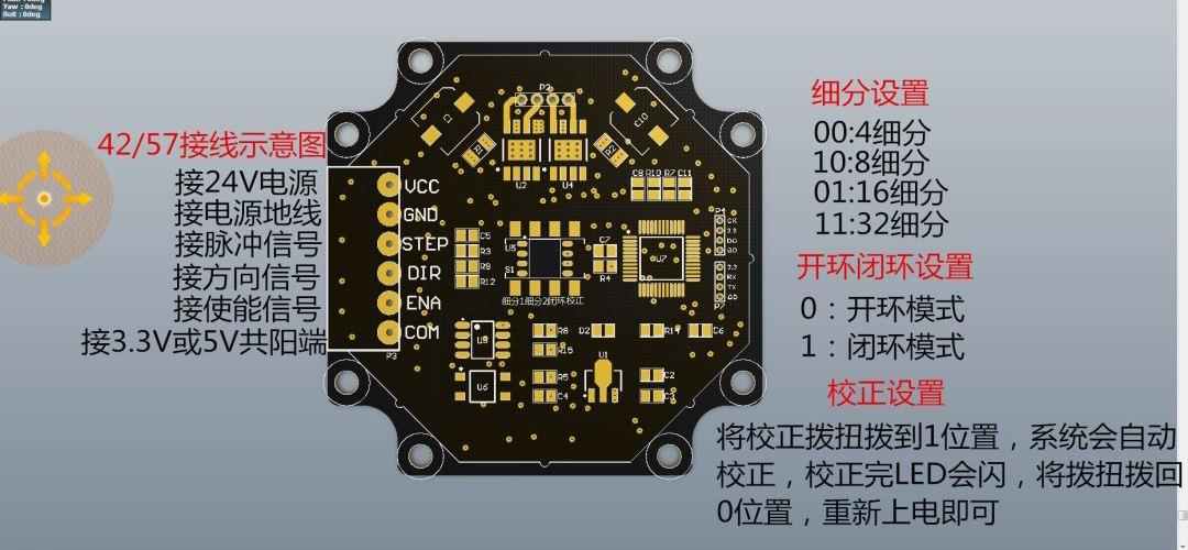HyperStepper步进电机闭环源码原理图pcb伺服高速软硬件全套资料