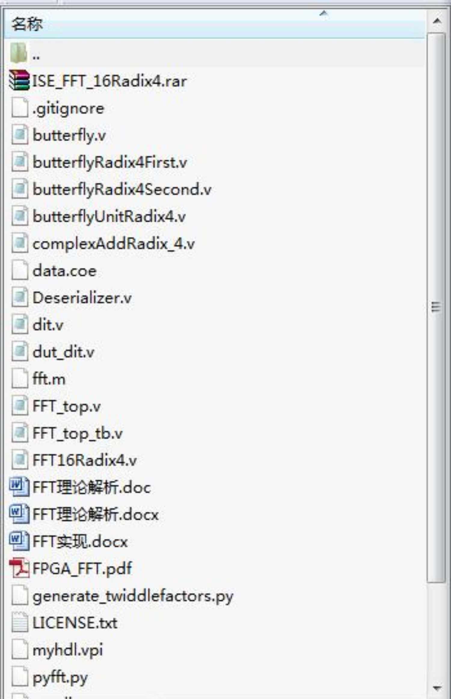 滤波器源码 Verilog源码 FFT FIR IIR Kalman Sobel算法源码 边缘