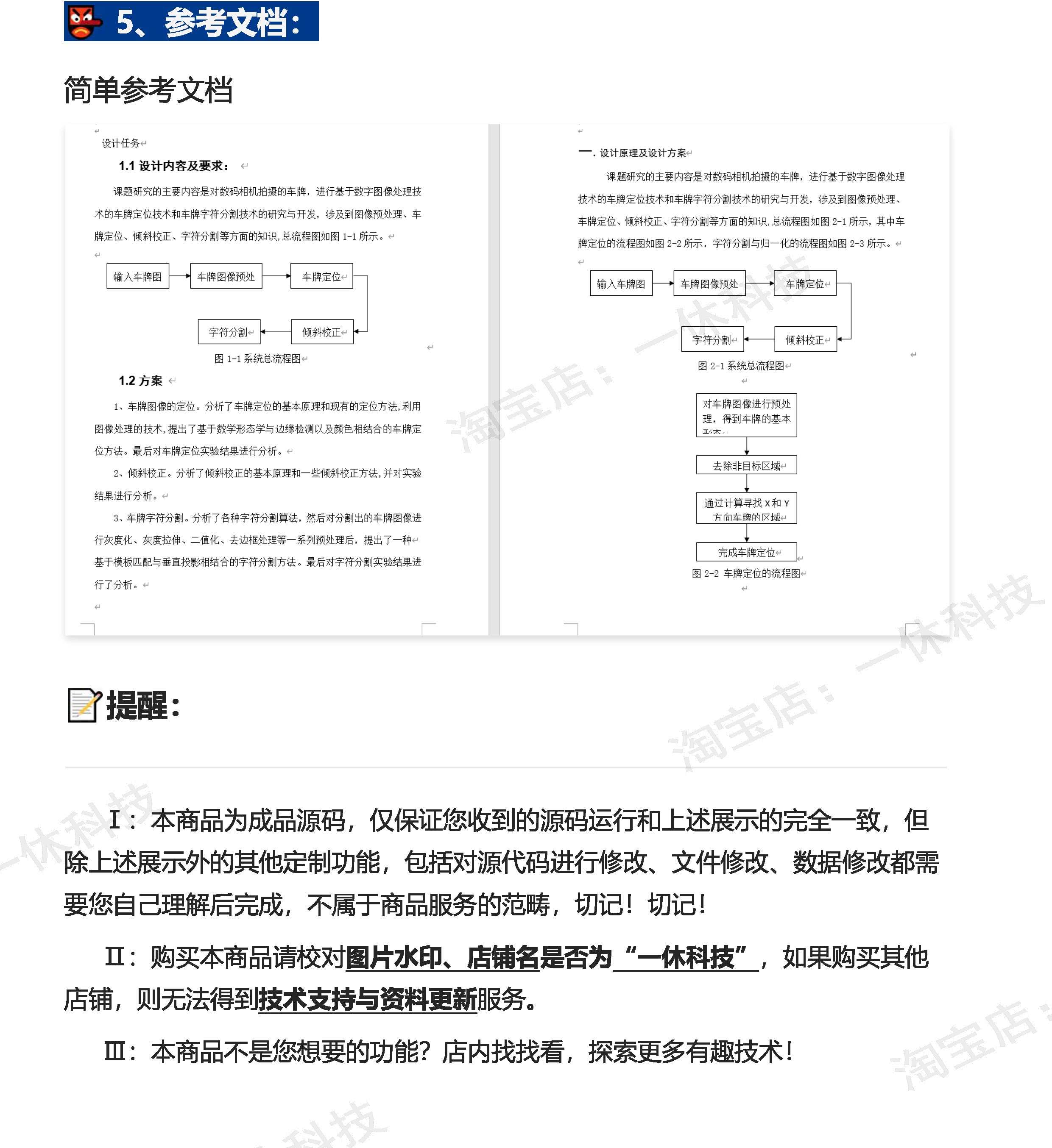 MATLAB 车牌识别 程序 模板匹配  车牌检测  阈值分割 源码 代码