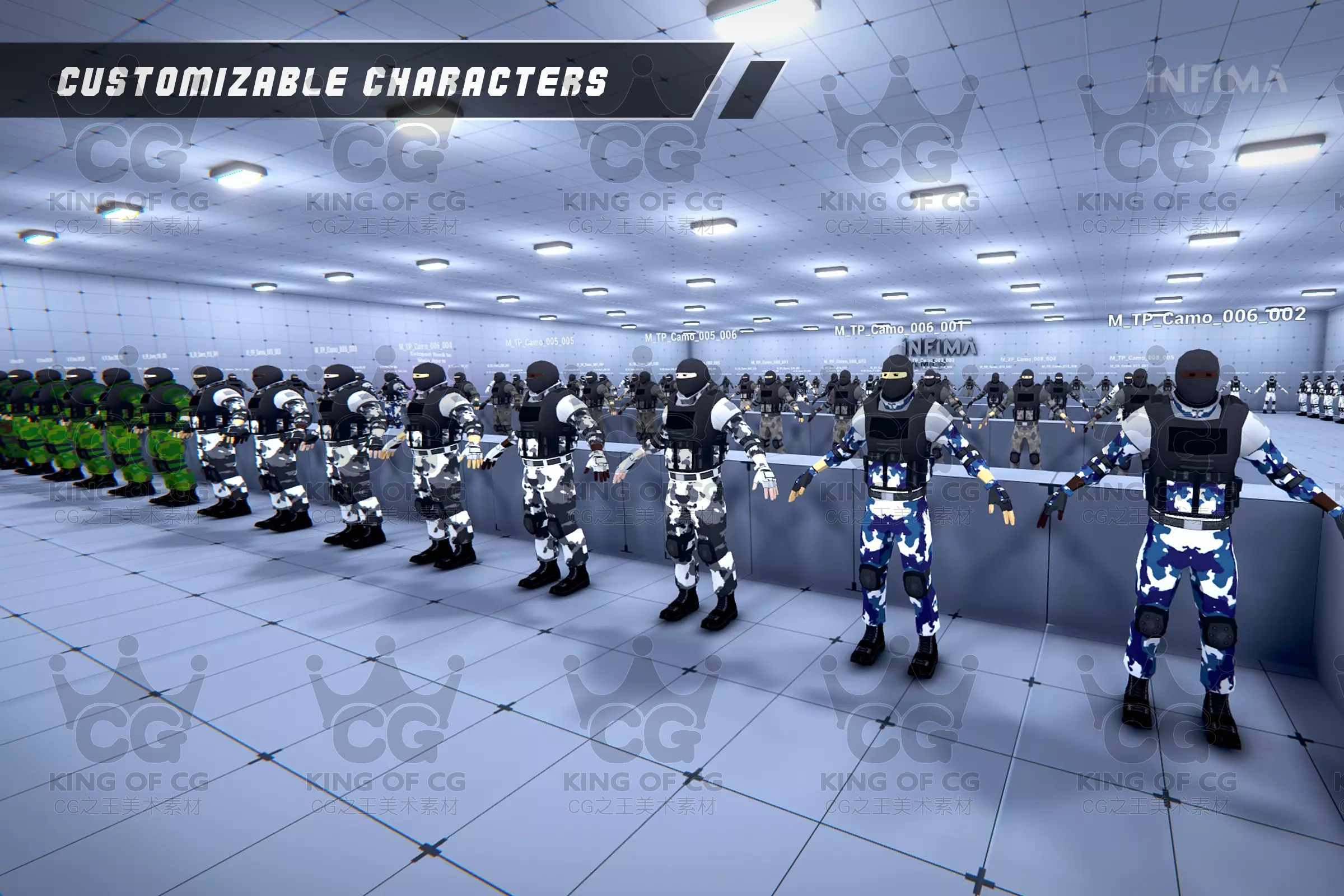 Unity3D卡通射击游戏项目源码Low Poly Shooter Pack V4.3 4.3.0