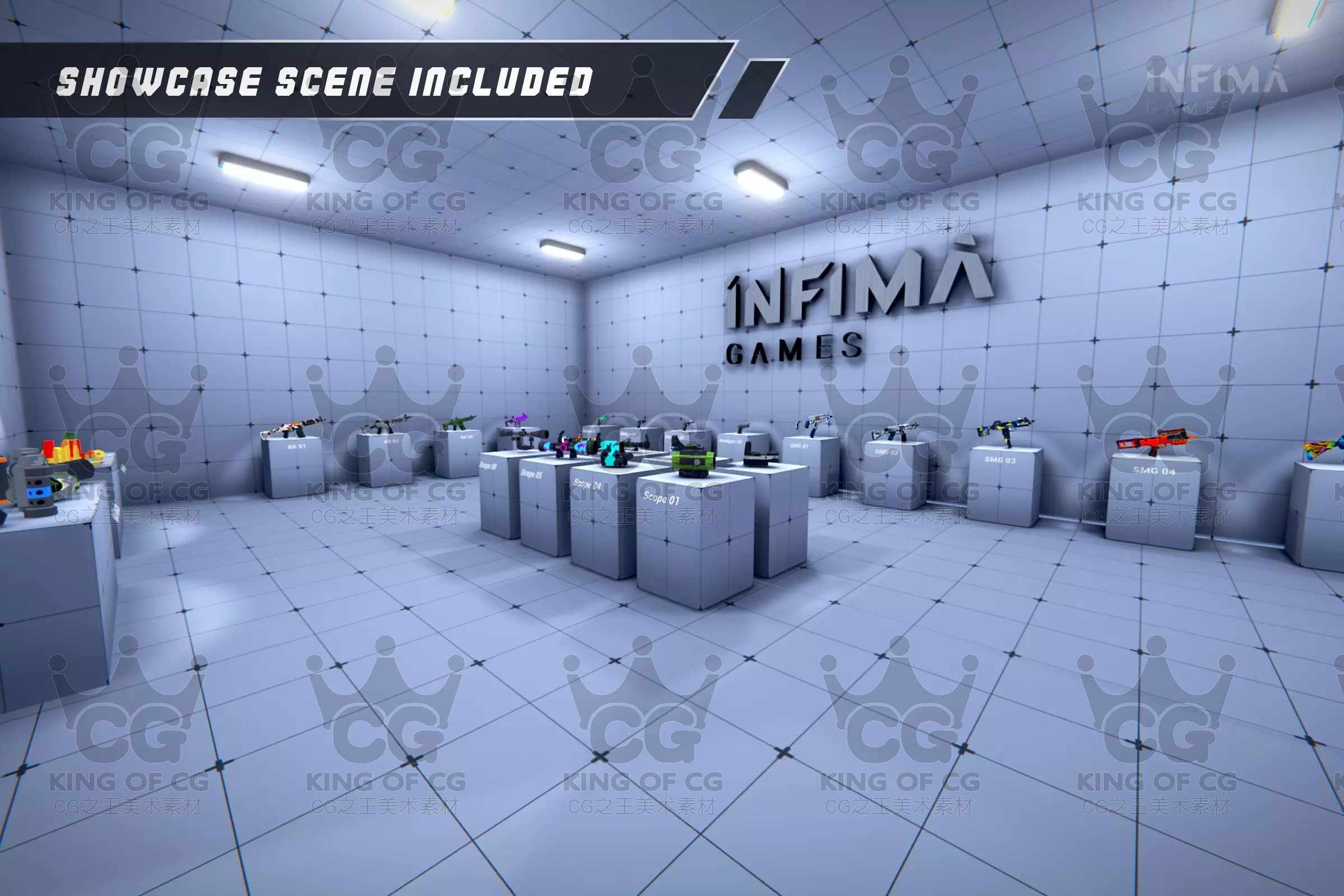Unity3D卡通射击游戏项目源码Low Poly Shooter Pack V4.3 4.3.0
