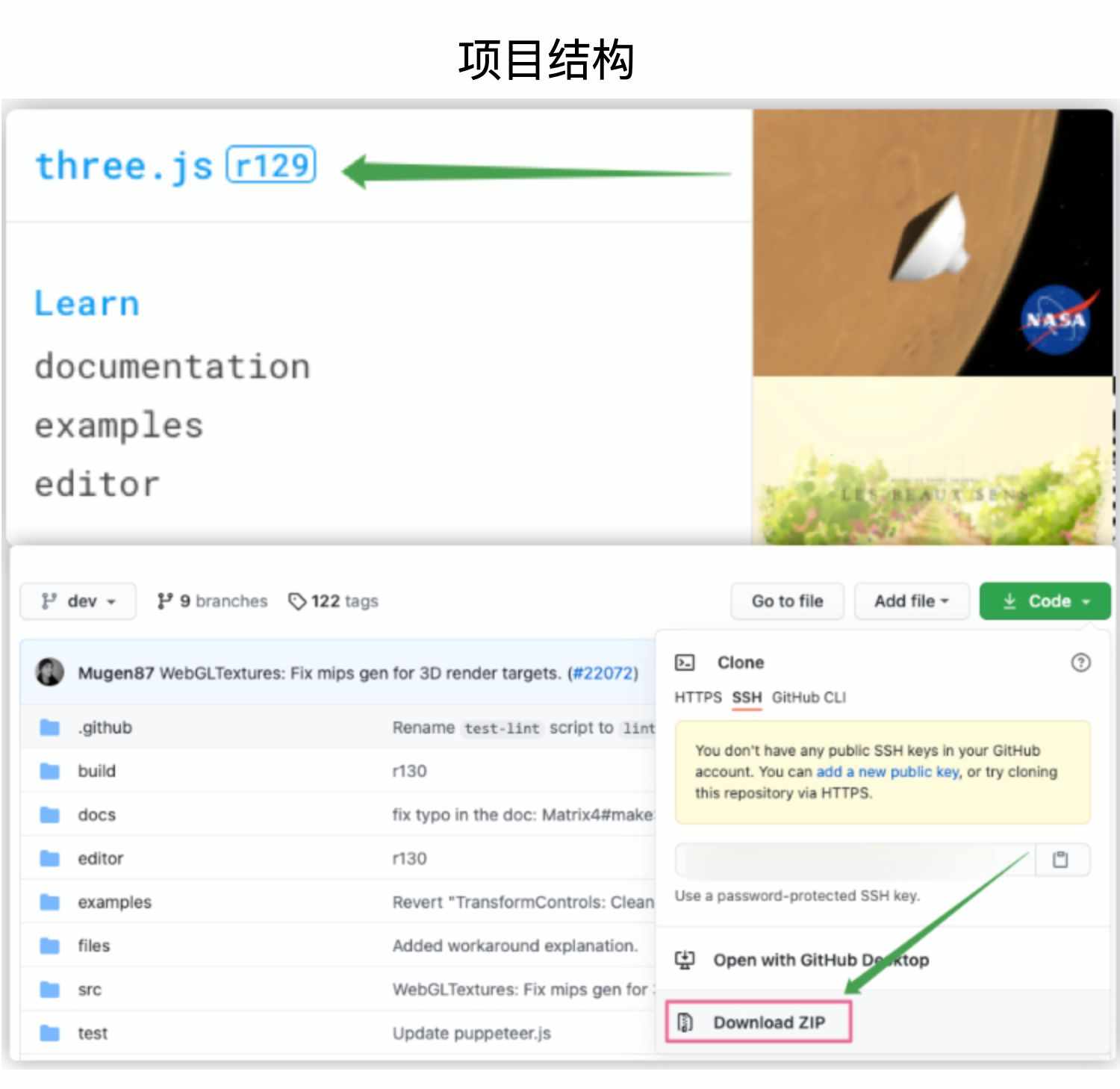 【自动发货】Three.Js (WebGL ThreeJs) 网页3D Json地图特效源码