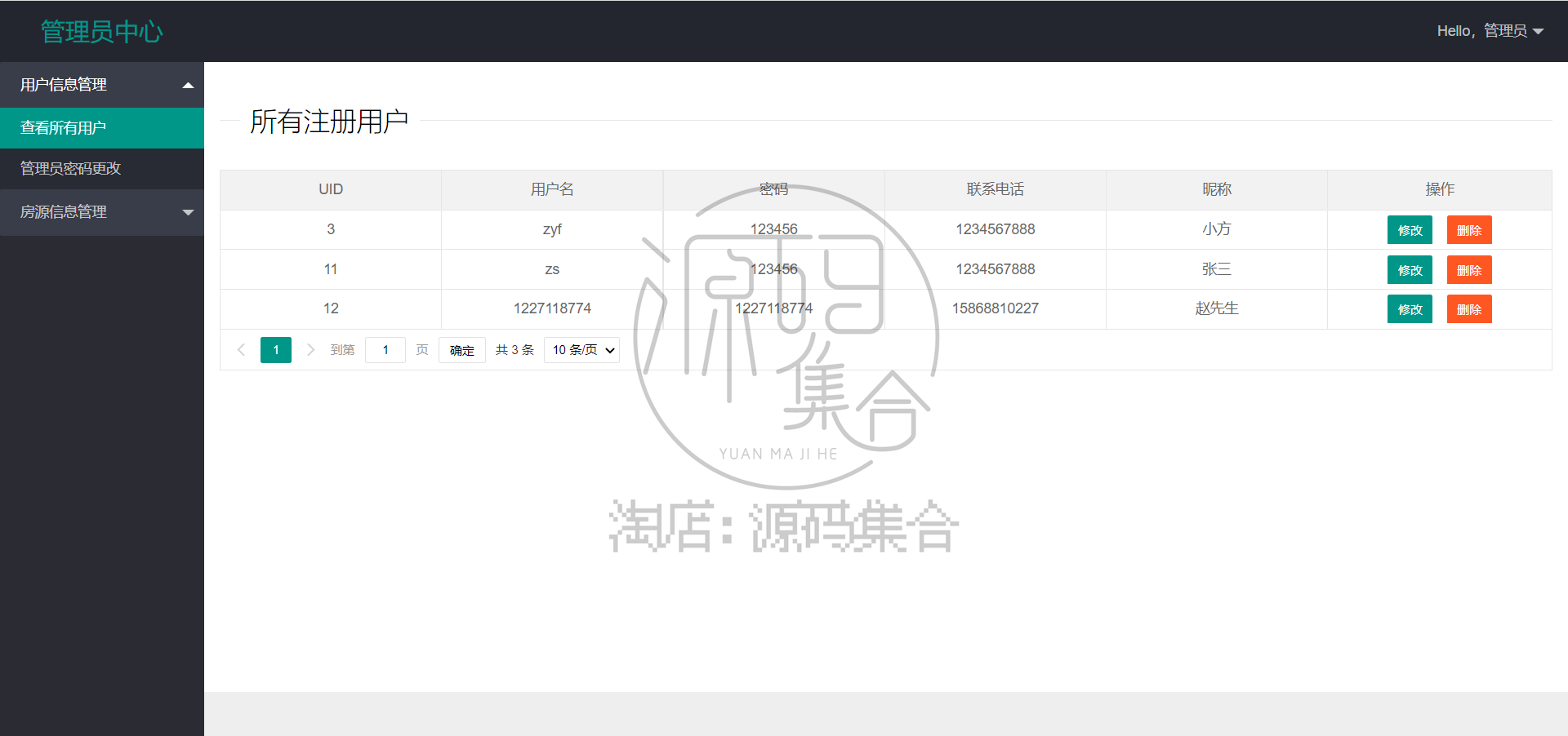 SpringBoot项目源码房屋租聘系统出租租房Jsp JavaWeb项目Mybatis