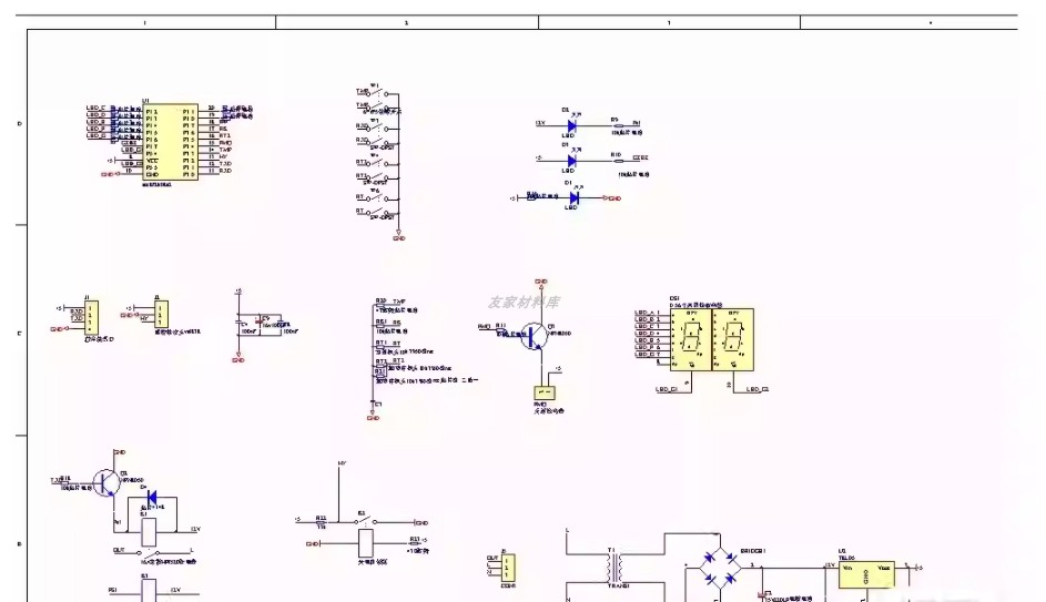 stc单片机完整全套源码和pcb,型号stc8f1k08s2,tssop20封装
