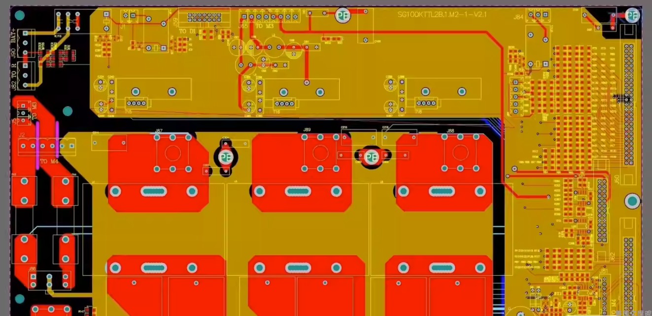 100kw模块式三相光伏并网逆变器方案  提供原理图，pcb，源码等