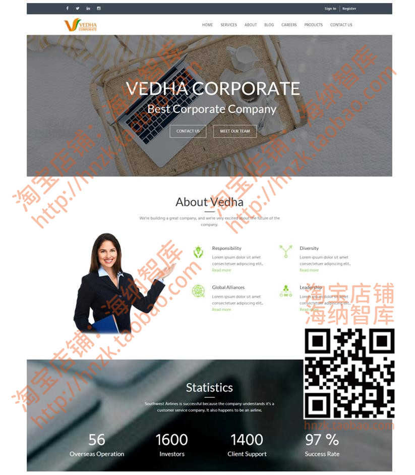 HTML5网站前端CSS3模板CSS源码教育企业旅游电商商城婚礼官网建站