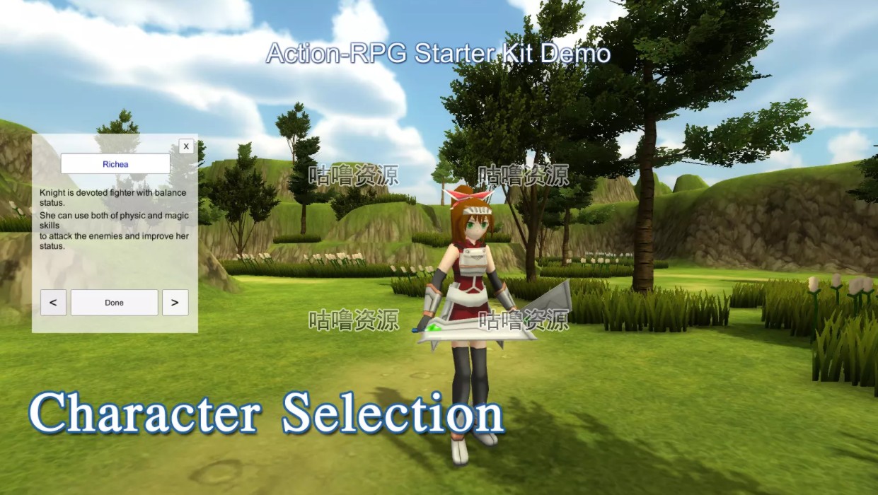 Unity Action-RPG Starter Kit 6.55c 动作ARPG游戏项目源码