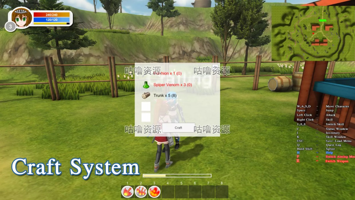 Unity Action-RPG Starter Kit 6.55c 动作ARPG游戏项目源码