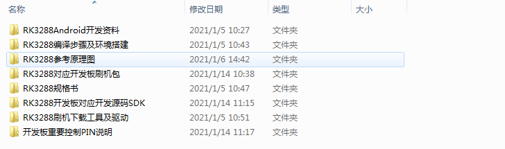 RK3288开发板资料 源码 参考原理图 瑞星微安卓平台 无实物
